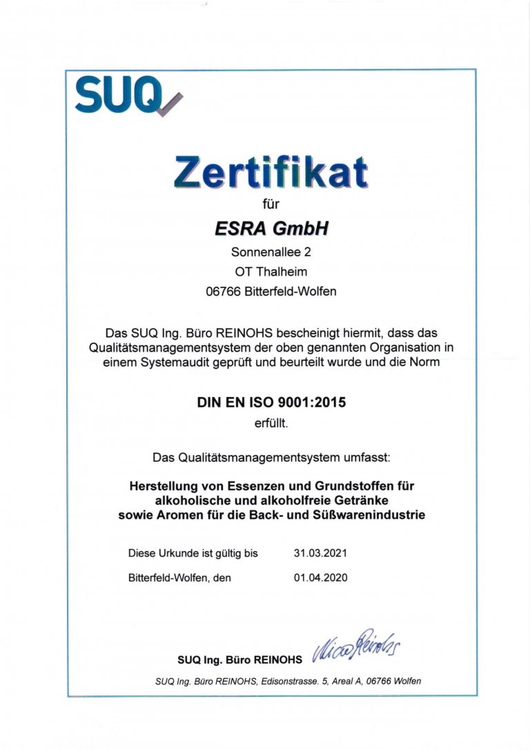 Über uns Esra GmbH